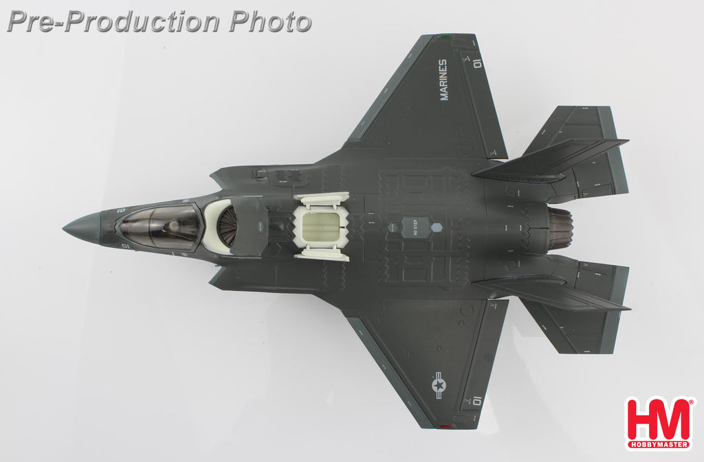 PRE-ORDER Lockheed Martin F-35B Lightning II 170053 VMFA-214 Black Sheep Yuma Marine Corps Air Station Diecast 1:72 Scale Model - Hobby Master HA4619