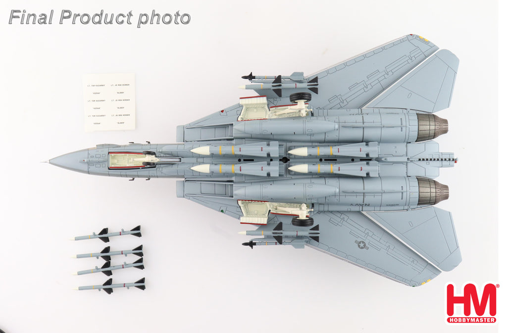 PRE-ORDER Grumman F-14A Tomcat - Fist of the Fleet 160685 US Navy Diecast 1:72 Scale Model - Hobby Master HA5255