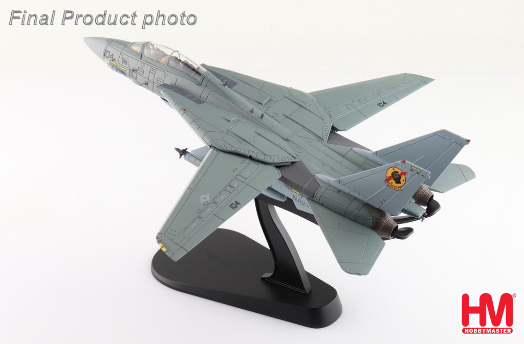 PRE-ORDER Grumman F-14A Tomcat - Fist of the Fleet 160685 US Navy Diecast 1:72 Scale Model - Hobby Master HA5255