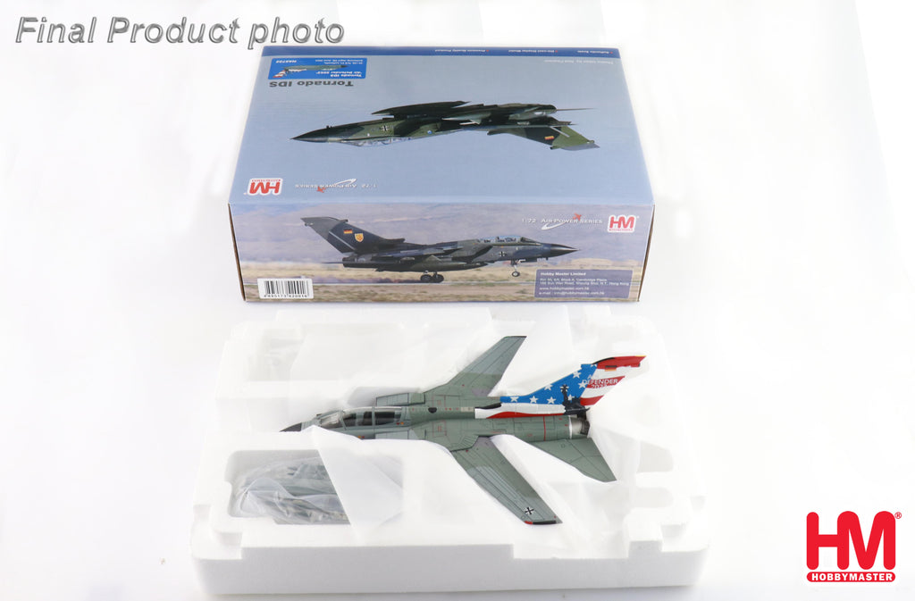 PRE-ORDER Panavia Tornado IDS - Air Defender 2023 44+69 TLG 51 Luftwaffe Schleswig Jagel AB Diecast 1:72 Scale Model - Hobby Master HA6722