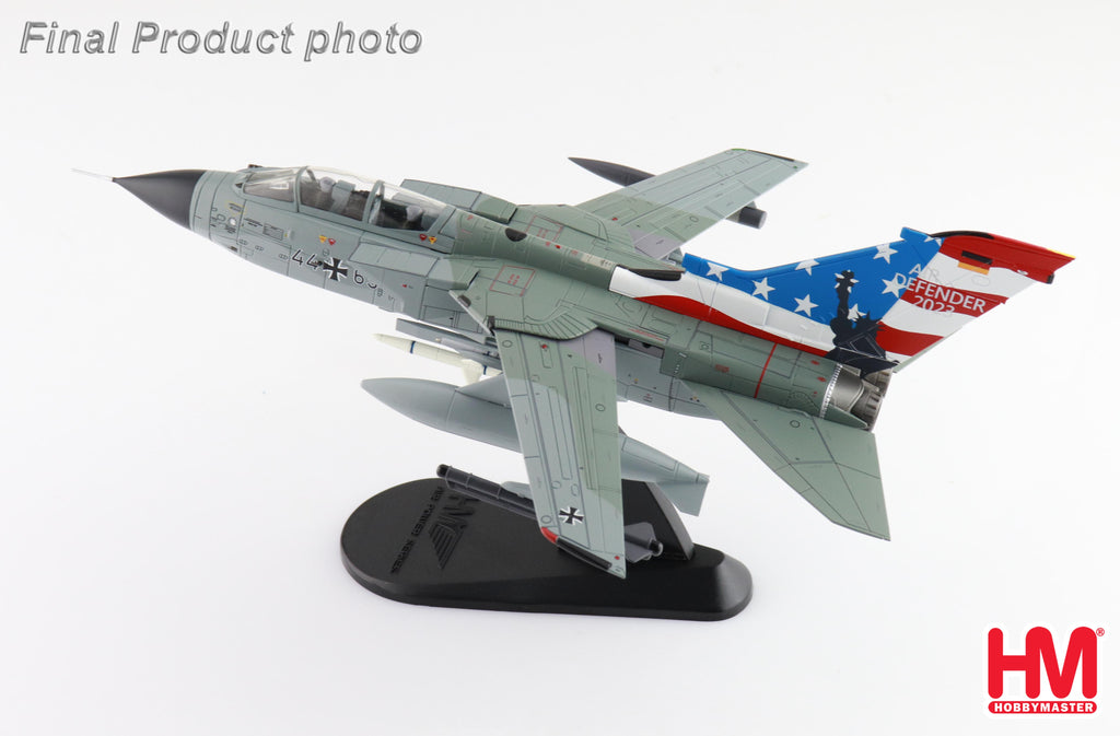 PRE-ORDER Panavia Tornado IDS - Air Defender 2023 44+69 TLG 51 Luftwaffe Schleswig Jagel AB Diecast 1:72 Scale Model - Hobby Master HA6722