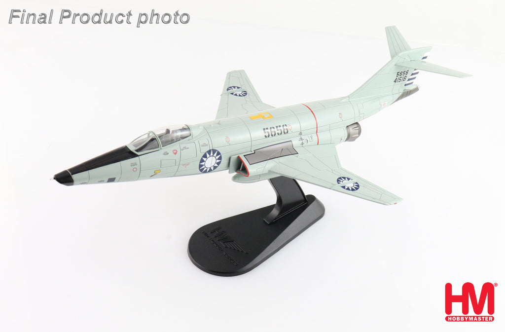 PRE-ORDER McDonnell RF-101A Voodoo 5656 - flown by Lt. Col. Chang Yu-pao 4th TRS ROCAF Diecast 1:72 Scale Model - Hobby Master HA9302