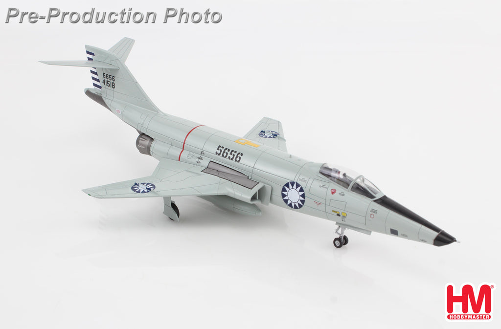 PRE-ORDER McDonnell RF-101A Voodoo 5656 - flown by Lt. Col. Chang Yu-pao 4th TRS ROCAF Diecast 1:72 Scale Model - Hobby Master HA9302