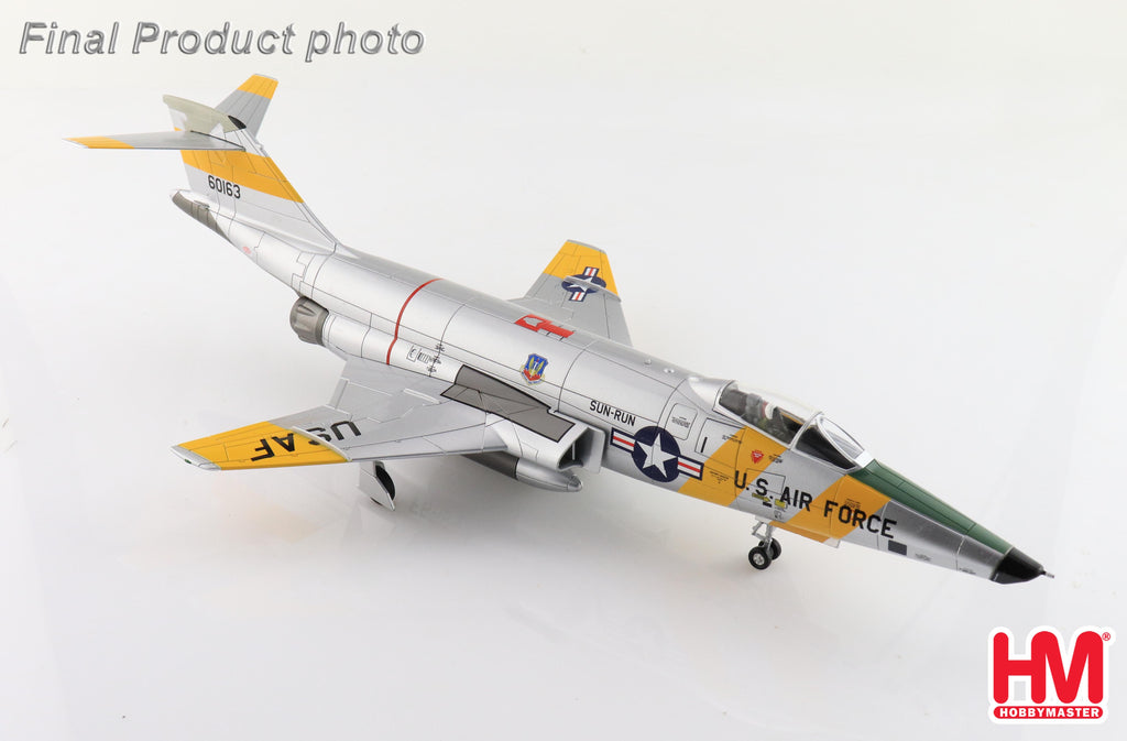 PRE-ORDER McDonnell RF-101C - Operation Sun Run 60163 - 363rd TRW 27th Nov 1957 Diecast 1:72 Scale Model - Hobby Master HA9304