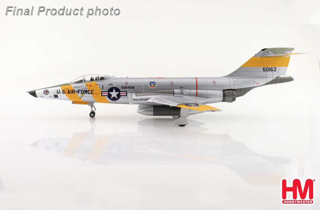 PRE-ORDER McDonnell RF-101C - Operation Sun Run 60163 - 363rd TRW 27th Nov 1957 Diecast 1:72 Scale Model - Hobby Master HA9304