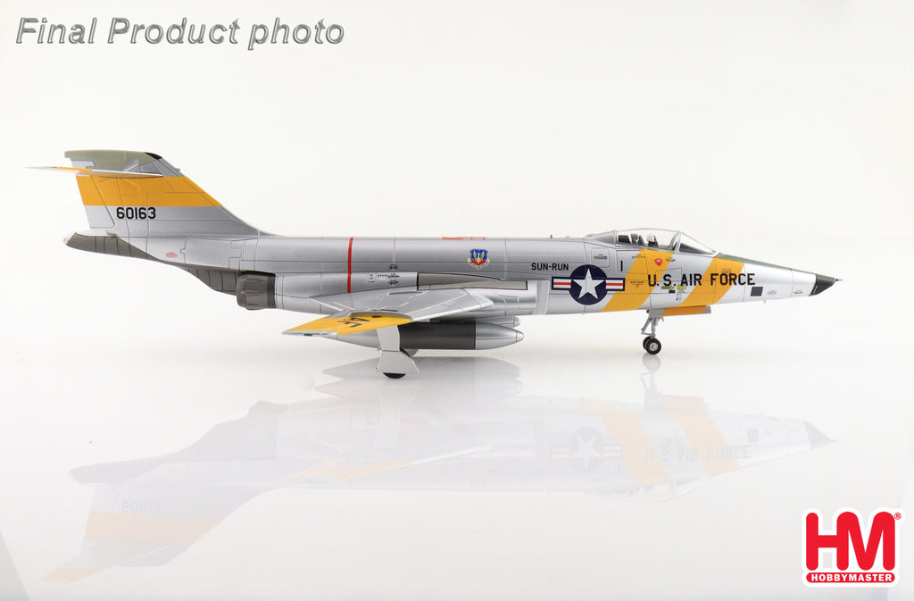 PRE-ORDER McDonnell RF-101C - Operation Sun Run 60163 - 363rd TRW 27th Nov 1957 Diecast 1:72 Scale Model - Hobby Master HA9304