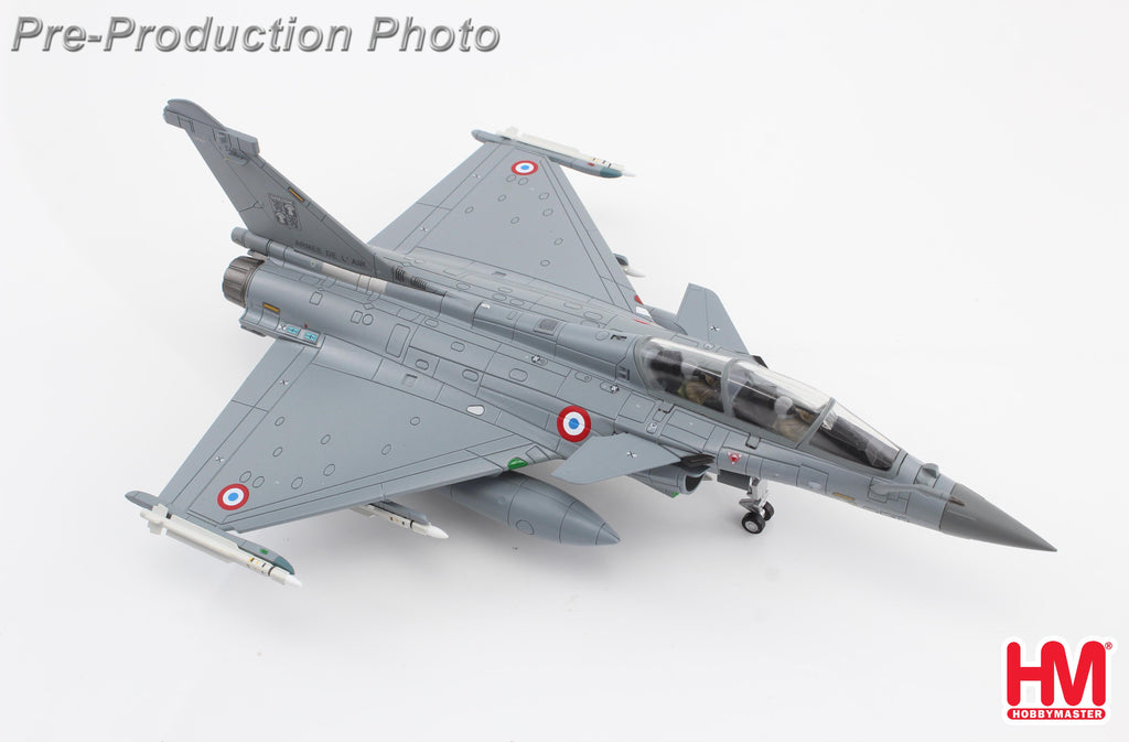 PRE-ORDER Dassault Aviation Rafale B 4-FG Escadron de Chasse 1:4 Gascogne (w/ ASMP-A nuclear missile) Diecast 1:72 Scale Model - Hobby Master HA9608