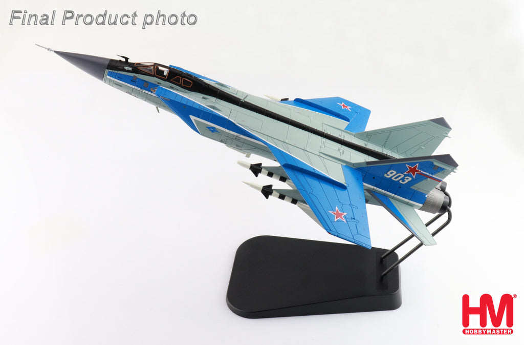 PRE-ORDER Mikoyan MIG-31E - MAKS 2005 903 Russian air Force Diecast 1:72 Scale Model - Hobby Master HA9706