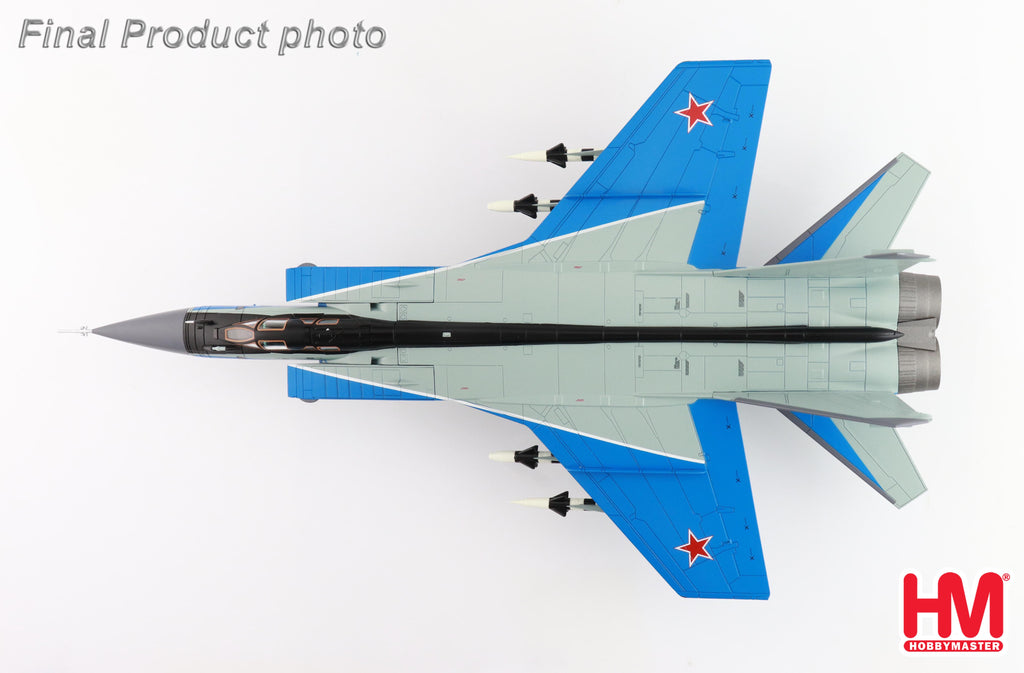 PRE-ORDER Mikoyan MIG-31E - MAKS 2005 903 Russian air Force Diecast 1:72 Scale Model - Hobby Master HA9706