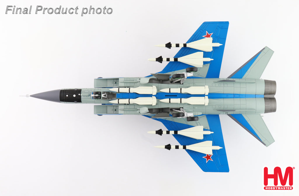 PRE-ORDER Mikoyan MIG-31E - MAKS 2005 903 Russian air Force Diecast 1:72 Scale Model - Hobby Master HA9706