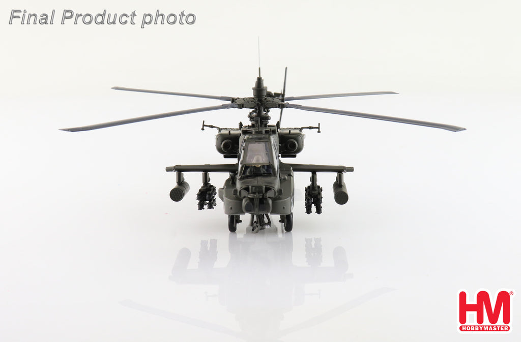 PRE-ORDER Boeing AH-64D Apache - Tyrone Biggums 4th Combat Aviation Brigade US Army Diecast 1:72 Scale Model - Hobby Master HH1219