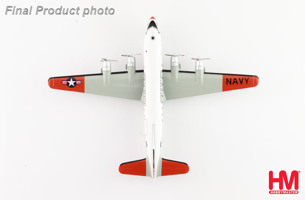 PRE-ORDER Douglas C-54Q Skymaster 56501 US Navy Test Pilot School 1973 Diecast 1:200 Scale Model - Hobby Master HL2025