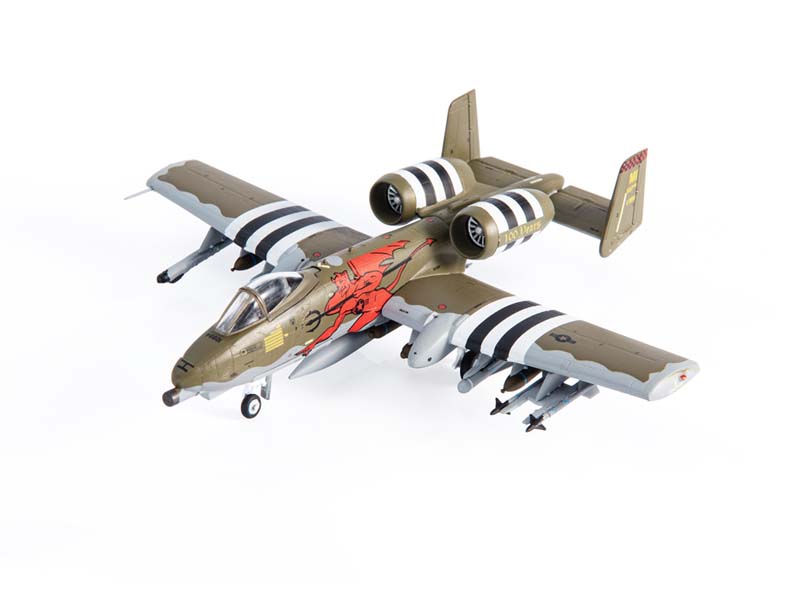 PRE-ORDER Fairchild Republic A-10 Thunderbolt II U.S. Air Force 107th Fighter Squadron Diecast 1:144 Scale Model - JC Wings JCW-144-A10-002