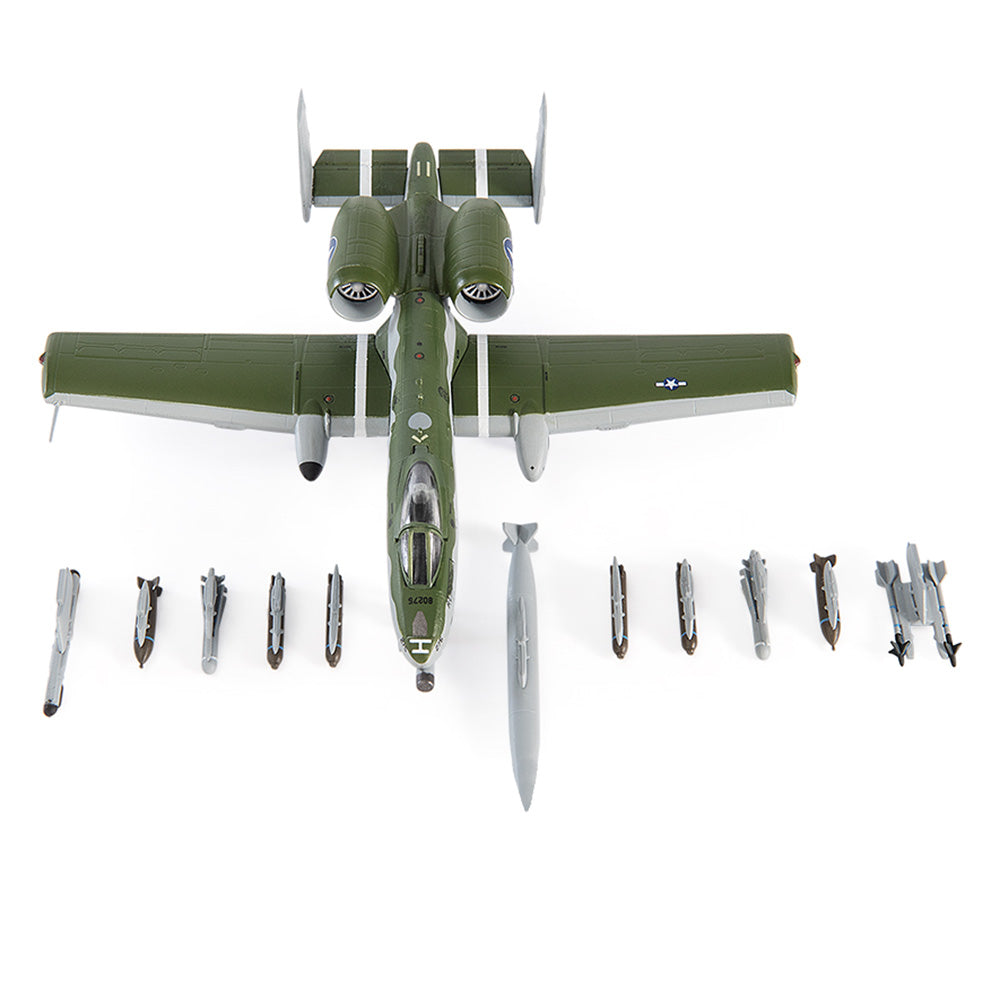 PRE-ORDER Fairchild Republic A-10C Thunderbolt II U.S. Air Force 355th Fighter Wing Diecast 1:144 Scale Model - JC Wings JCW-144-A10-003