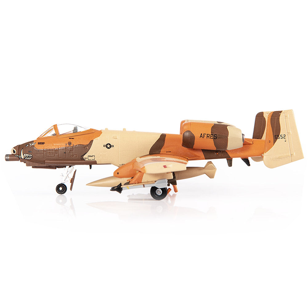 PRE-ORDER Fairchild Republic A-10 Thunderbolt II U.S. Air Force Operation Desert Storm Diecast 1:144 Scale Model - JC Wings JCW-144-A10-004