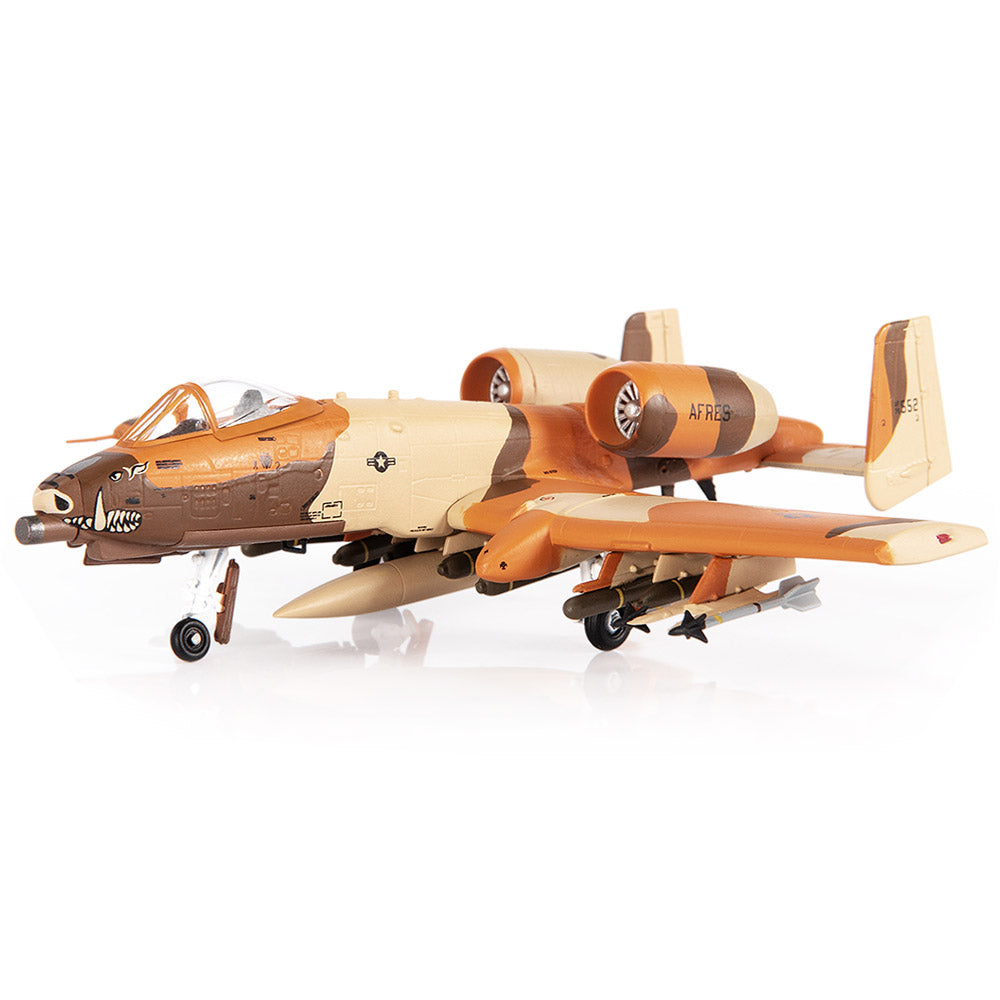 PRE-ORDER Fairchild Republic A-10 Thunderbolt II U.S. Air Force Operation Desert Storm Diecast 1:144 Scale Model - JC Wings JCW-144-A10-004