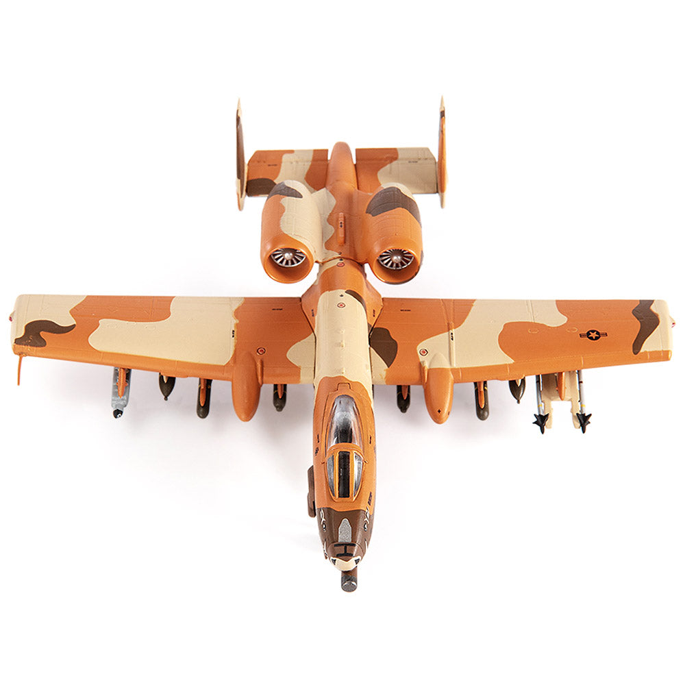 PRE-ORDER Fairchild Republic A-10 Thunderbolt II U.S. Air Force Operation Desert Storm Diecast 1:144 Scale Model - JC Wings JCW-144-A10-004