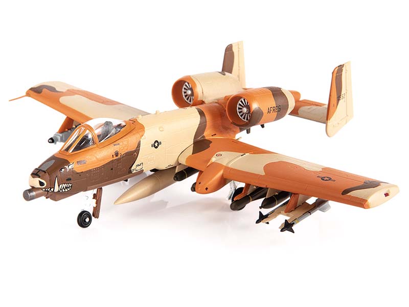 PRE-ORDER Fairchild Republic A-10 Thunderbolt II U.S. Air Force Operation Desert Storm Diecast 1:144 Scale Model - JC Wings JCW-144-A10-004