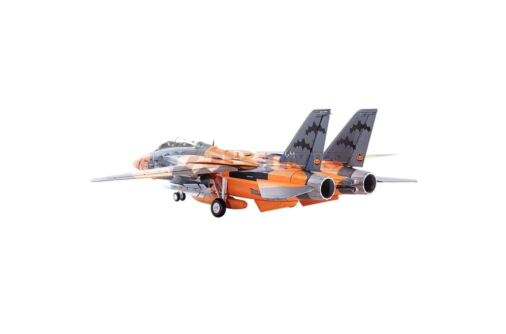 PRE-ORDER Grumman F-14D Tomcat Ace Combat - Pumpkin Face Diecast 1:144 Scale Model - JC Wings JCW-144-F14-005