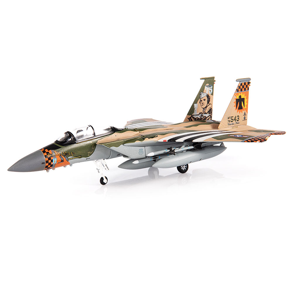 PRE-ORDER McDonnell Douglas F-15C Eagle U.S. ANG 173rd Fighter Wing Diecast 1:144 Scale Model - JC Wings JCW-144-F15-005