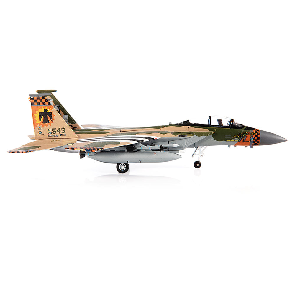 PRE-ORDER McDonnell Douglas F-15C Eagle U.S. ANG 173rd Fighter Wing Diecast 1:144 Scale Model - JC Wings JCW-144-F15-005