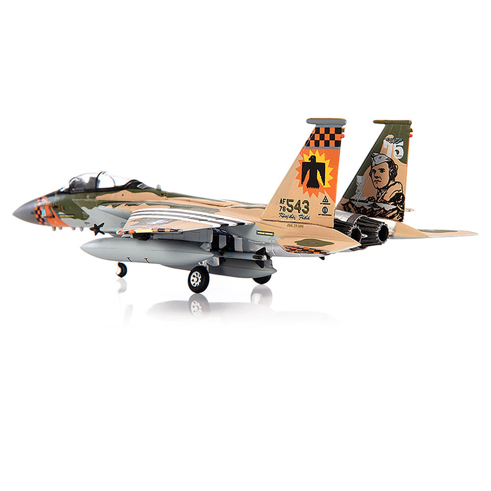 PRE-ORDER McDonnell Douglas F-15C Eagle U.S. ANG 173rd Fighter Wing Diecast 1:144 Scale Model - JC Wings JCW-144-F15-005