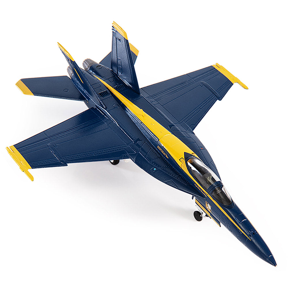 PRE-ORDER Boeing F/A-18E Super Hornet U.S. NAVY Blue Angels Diecast 1:144 Scale Model - JC Wings JCW-144-F18-004