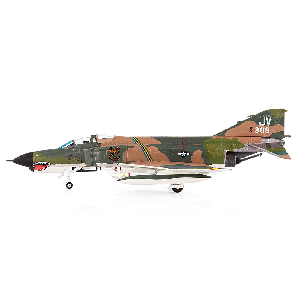 PRE-ORDER McDonnell Douglas F-4E Phantom II USAF 469th TFS 388th Tactical Fighter Wing Diecast 1:144 Scale Model - JC Wings JCW-144-F4-001