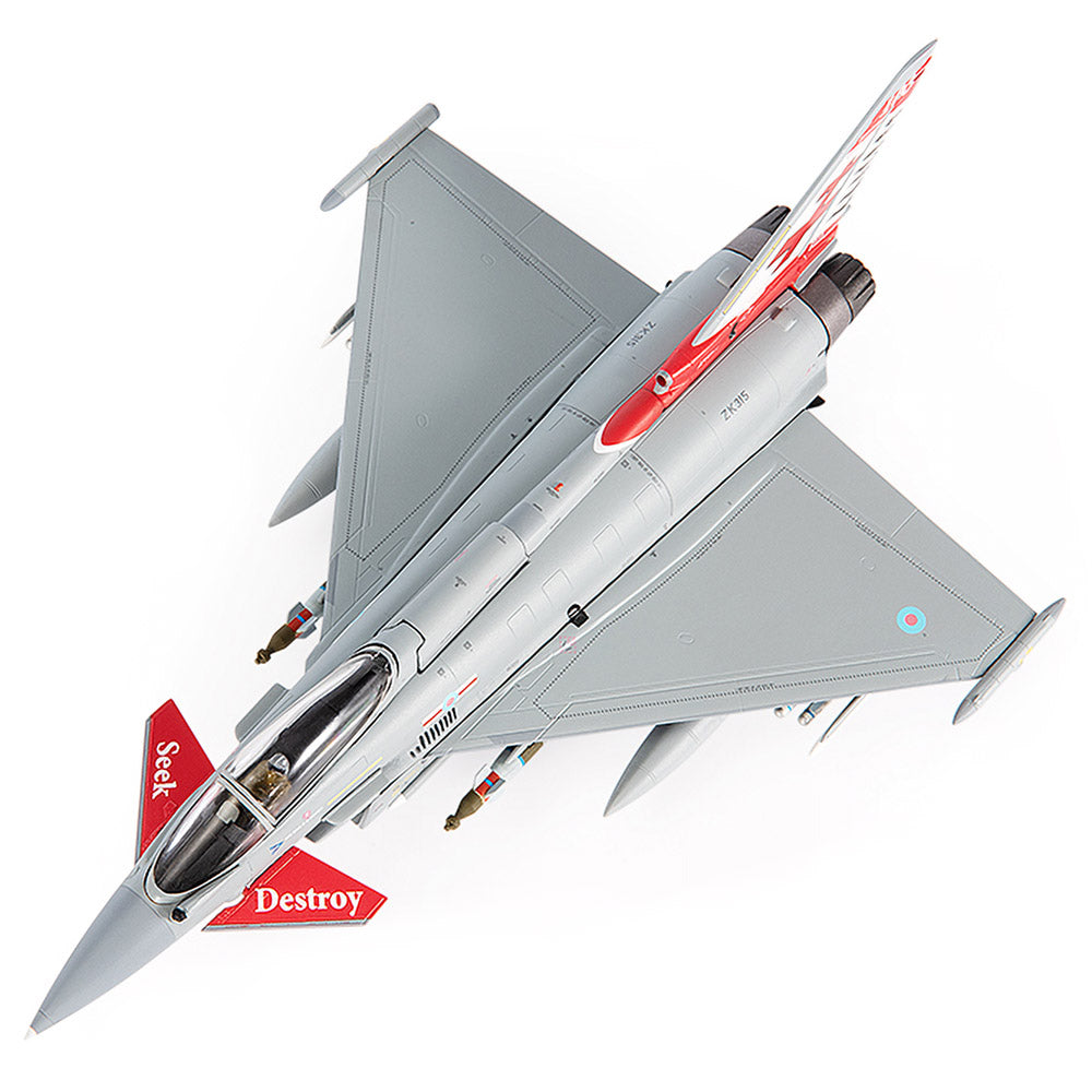 PRE-ORDER EuroFighter EF-2000 Typhoon FGR4 Royal Air Force No. 41(R) Squadron Diecast 1:72 Scale Model - JC Wings JCW-72-2000-010