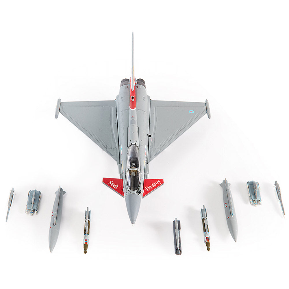 PRE-ORDER EuroFighter EF-2000 Typhoon FGR4 Royal Air Force No. 41(R) Squadron Diecast 1:72 Scale Model - JC Wings JCW-72-2000-010