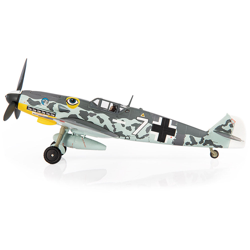 PRE-ORDER Messerschmitt BF 109G-6 Luftwaffe JG 51 Bulgaria 1944 Diecast 1:72 Scale Model - JC Wings JCW-72-BF109-002