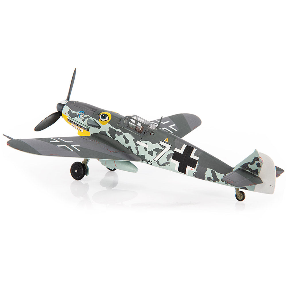 PRE-ORDER Messerschmitt BF 109G-6 Luftwaffe JG 51 Bulgaria 1944 Diecast 1:72 Scale Model - JC Wings JCW-72-BF109-002