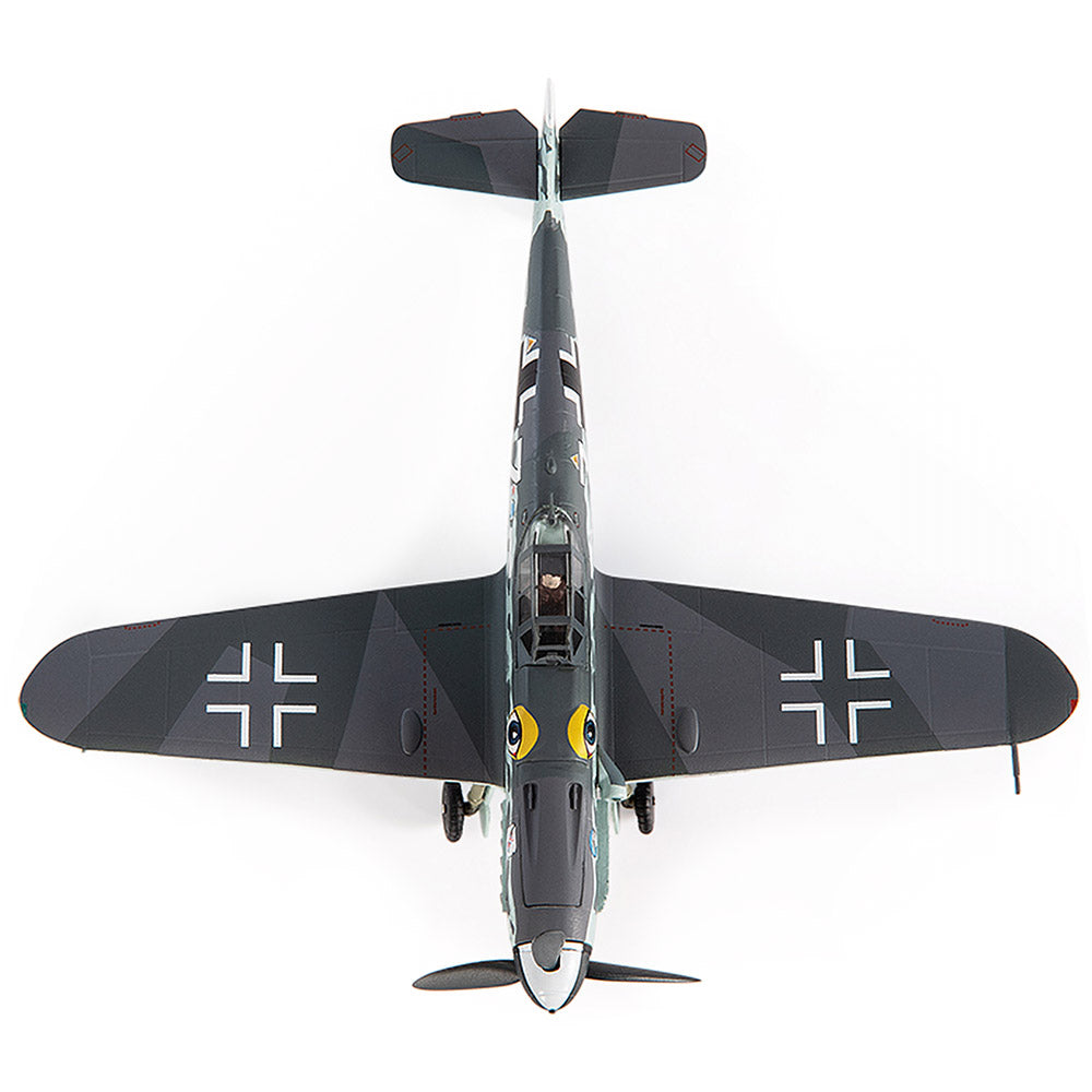 PRE-ORDER Messerschmitt BF 109G-6 Luftwaffe JG 51 Bulgaria 1944 Diecast 1:72 Scale Model - JC Wings JCW-72-BF109-002