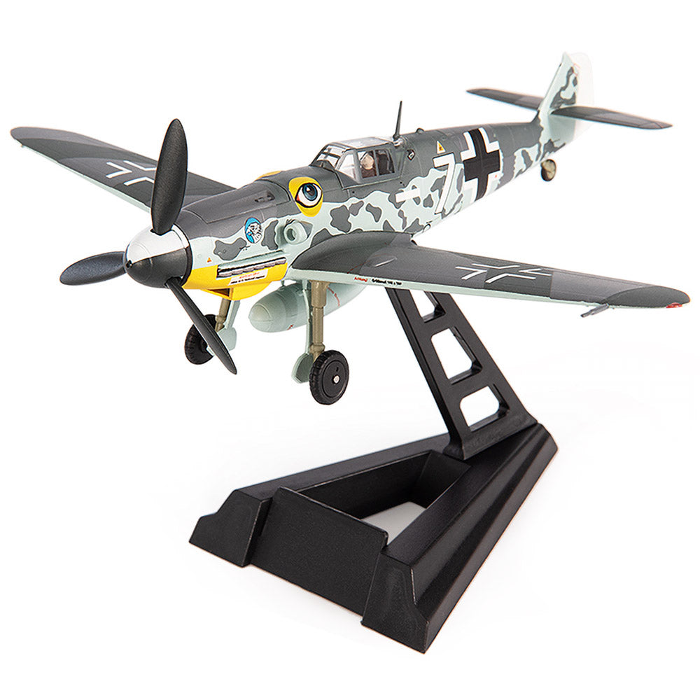 PRE-ORDER Messerschmitt BF 109G-6 Luftwaffe JG 51 Bulgaria 1944 Diecast 1:72 Scale Model - JC Wings JCW-72-BF109-002