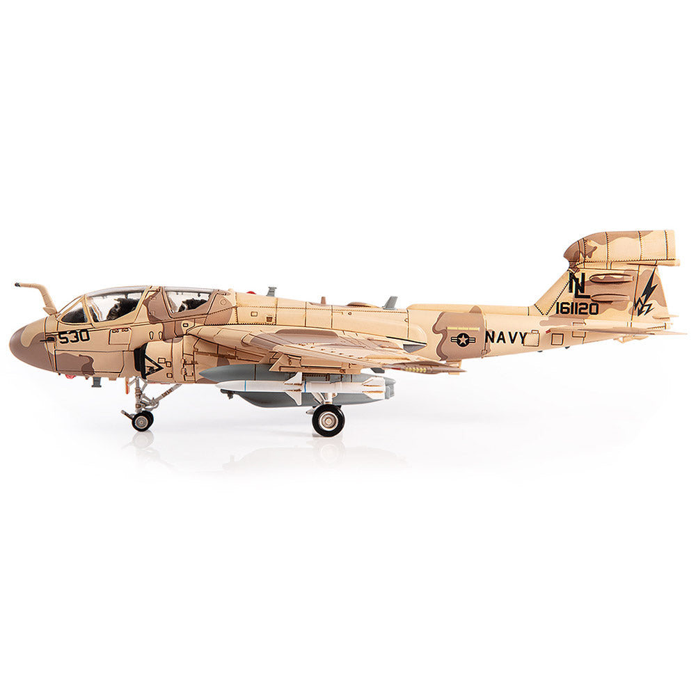 PRE-ORDER Grumman EA-6B Prowler U.S. NAVY VAQ-133 Wizards Afghanistan 2007 Diecast 1:72 Scale Model - JC Wings JCW-72-EA6B-005