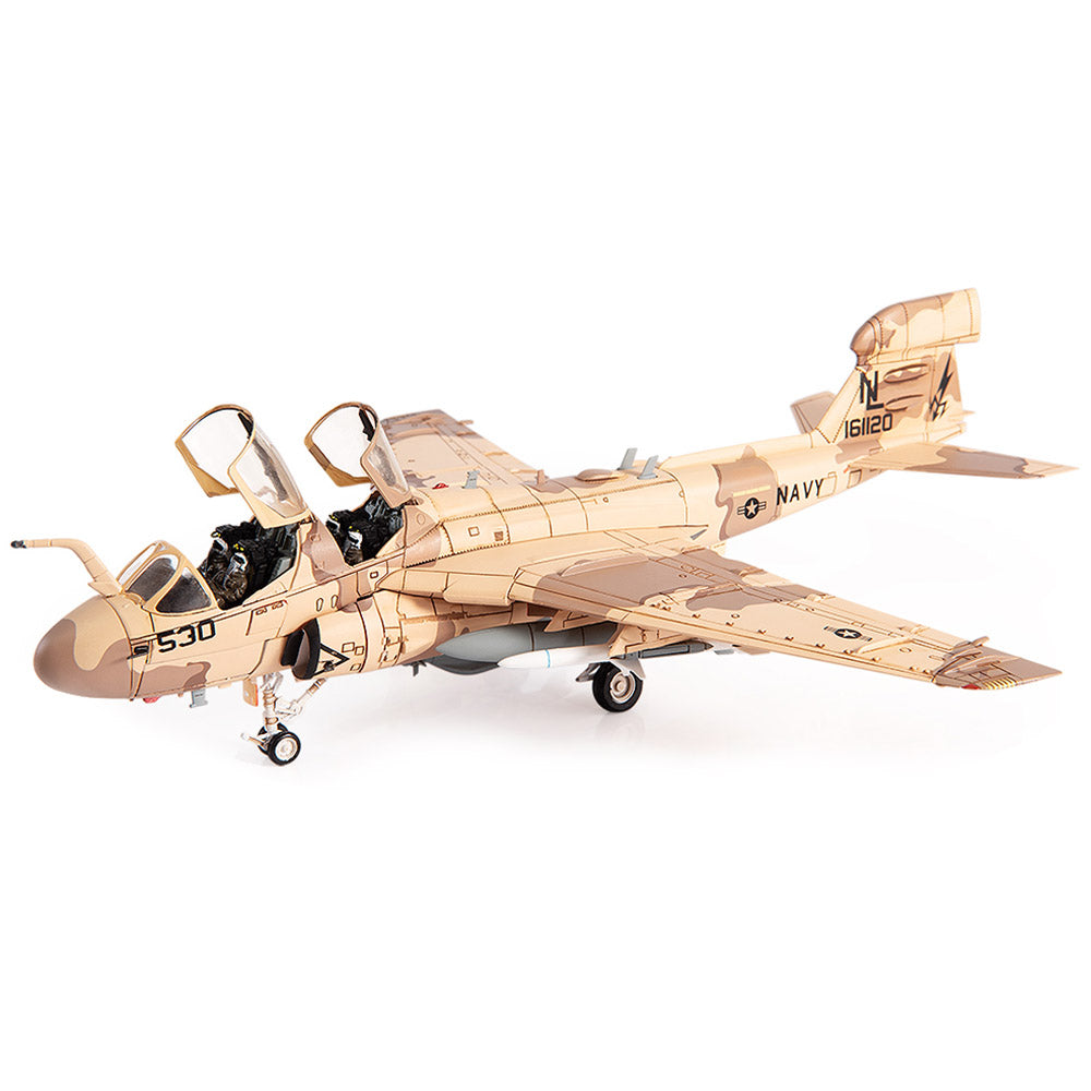 PRE-ORDER Grumman EA-6B Prowler U.S. NAVY VAQ-133 Wizards Afghanistan 2007 Diecast 1:72 Scale Model - JC Wings JCW-72-EA6B-005