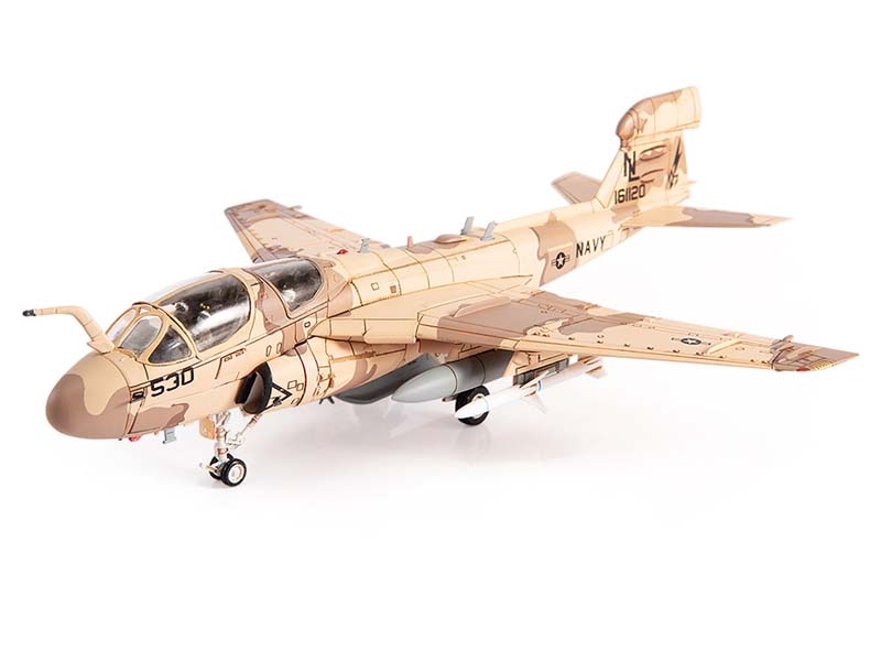 PRE-ORDER Grumman EA-6B Prowler U.S. NAVY VAQ-133 Wizards Afghanistan 2007 Diecast 1:72 Scale Model - JC Wings JCW-72-EA6B-005