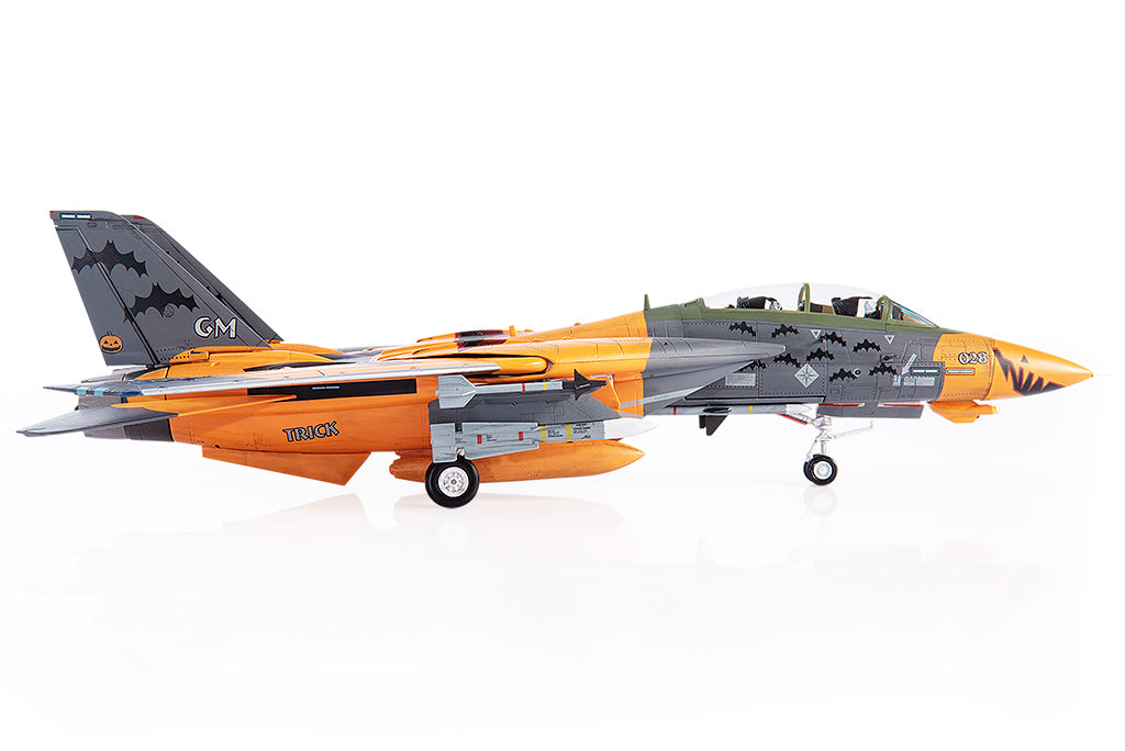 PRE-ORDER Grumman F-14D Tomcat Ace Combat - Pumpkin Face Diecast 1:72 Scale Model - JC Wings JCW-72-F14-011