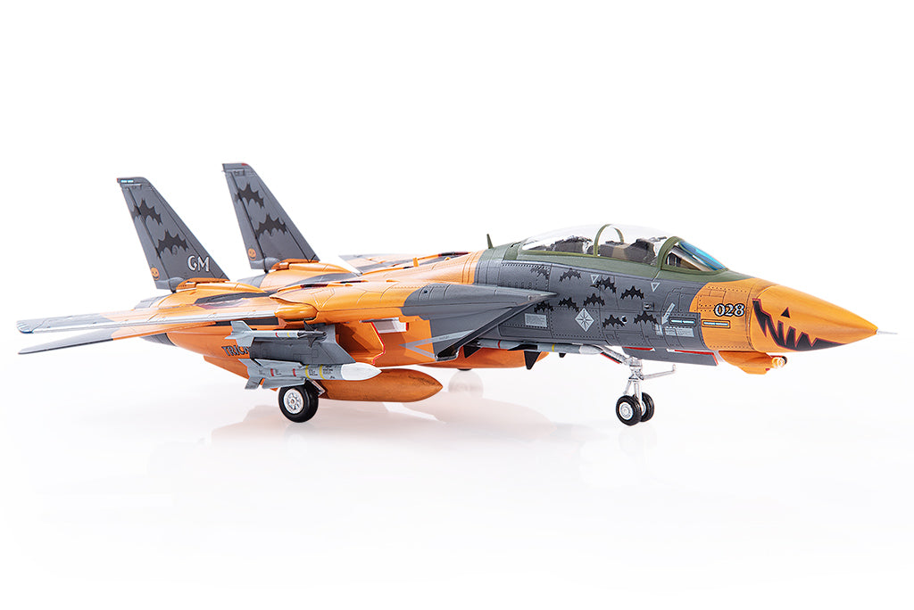 PRE-ORDER Grumman F-14D Tomcat Ace Combat - Pumpkin Face Diecast 1:72 Scale Model - JC Wings JCW-72-F14-011