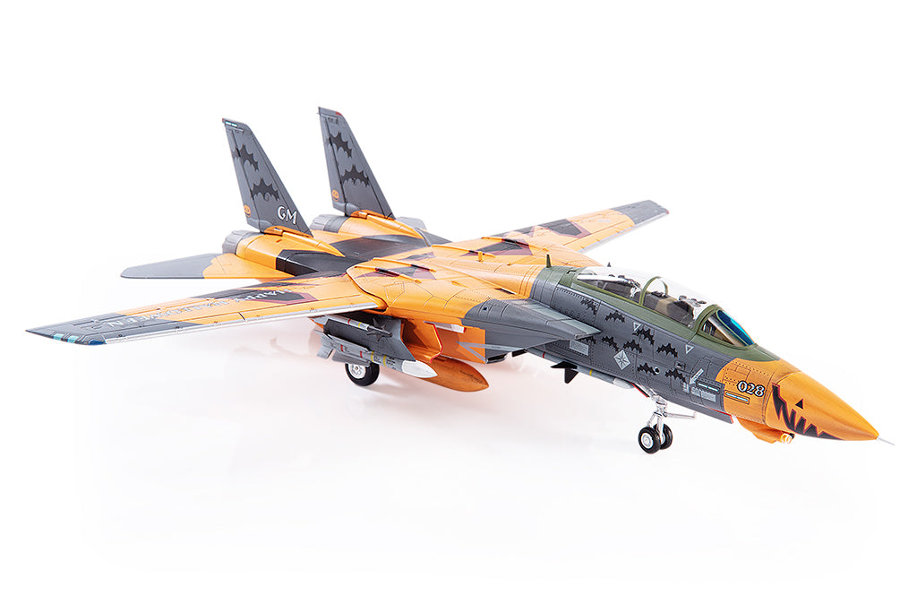 PRE-ORDER Grumman F-14D Tomcat Ace Combat - Pumpkin Face Diecast 1:72 Scale Model - JC Wings JCW-72-F14-011