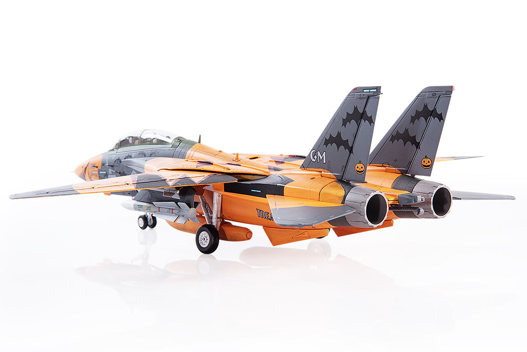 PRE-ORDER Grumman F-14D Tomcat Ace Combat - Pumpkin Face Diecast 1:72 Scale Model - JC Wings JCW-72-F14-011