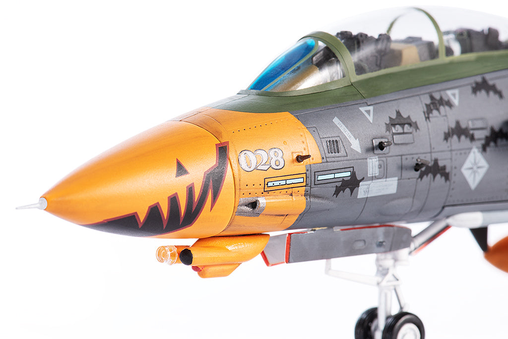 PRE-ORDER Grumman F-14D Tomcat Ace Combat - Pumpkin Face Diecast 1:72 Scale Model - JC Wings JCW-72-F14-011