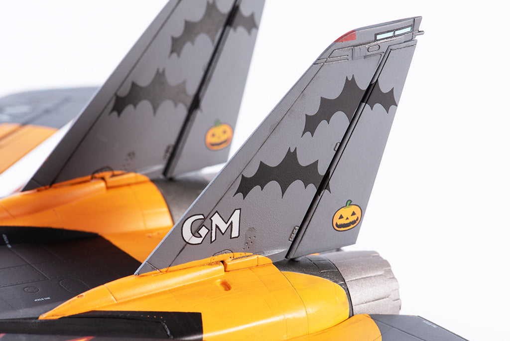 PRE-ORDER Grumman F-14D Tomcat Ace Combat - Pumpkin Face Diecast 1:72 Scale Model - JC Wings JCW-72-F14-011