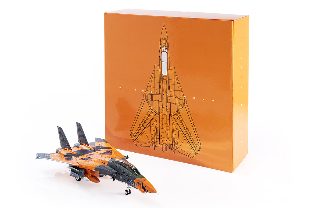 PRE-ORDER Grumman F-14D Tomcat Ace Combat - Pumpkin Face Diecast 1:72 Scale Model - JC Wings JCW-72-F14-011