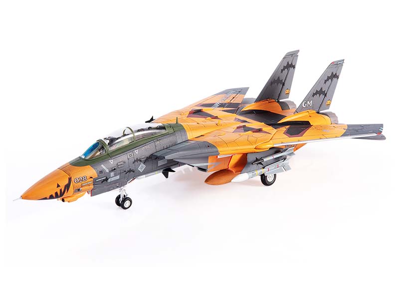 PRE-ORDER Grumman F-14D Tomcat Ace Combat - Pumpkin Face Diecast 1:72 Scale Model - JC Wings JCW-72-F14-011