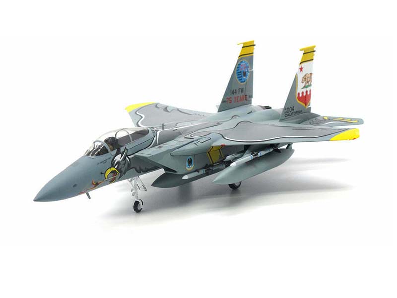 PRE-ORDER McDonnell Douglas F-15C Eagle USAF ANG 194th Fighter Squadron Diecast 1:72 Scale Model - JC Wings JCW-72-F15-013