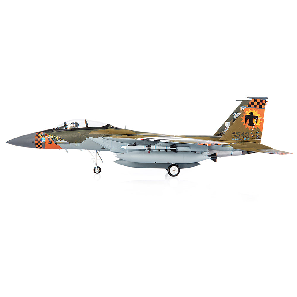 PRE-ORDER McDonnell Douglas F-15C Eagle U.S. ANG 173rd Fighter Wing Diecast 1:72 Scale Model - JC Wings JCW-72-F15-017