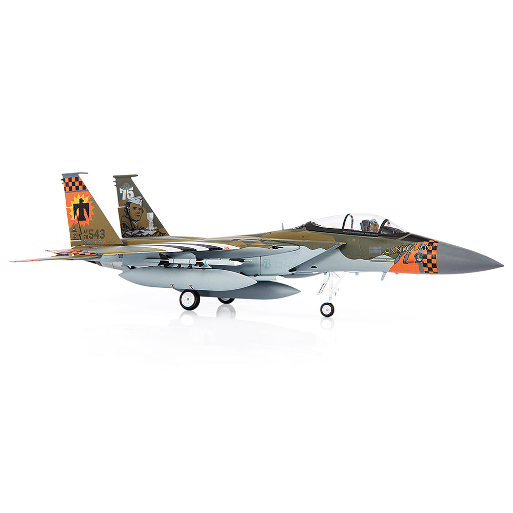 PRE-ORDER McDonnell Douglas F-15C Eagle U.S. ANG 173rd Fighter Wing Diecast 1:72 Scale Model - JC Wings JCW-72-F15-017