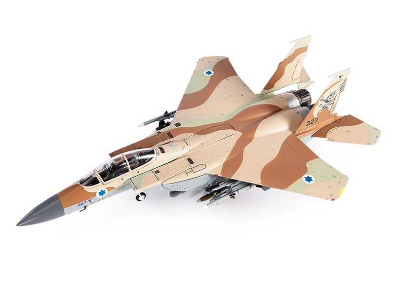 PRE-ORDER McDonnell Douglas F-15I Ra'am Israeli Air Force 69 Squadron - The Hammers Squadron Diecast 1:72 Scale Model - JC Wings JCW-72-F15-021