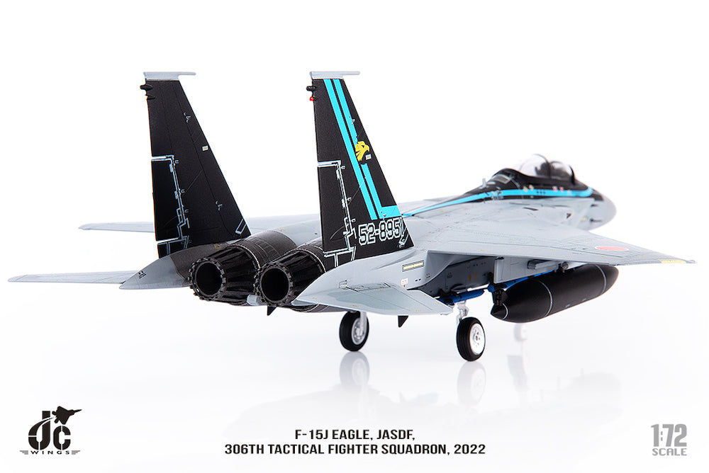 PRE-ORDER Mitsubishi F-15J Eagle JASDF - 306th Tactical Fighter Squadron Diecast 1:72 Scale Model - JC Wings JCW-72-F15-022